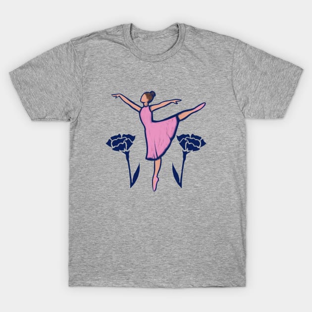 Ballerina T-Shirt by bubbsnugg